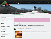 Tablet Screenshot of itxassou.fr